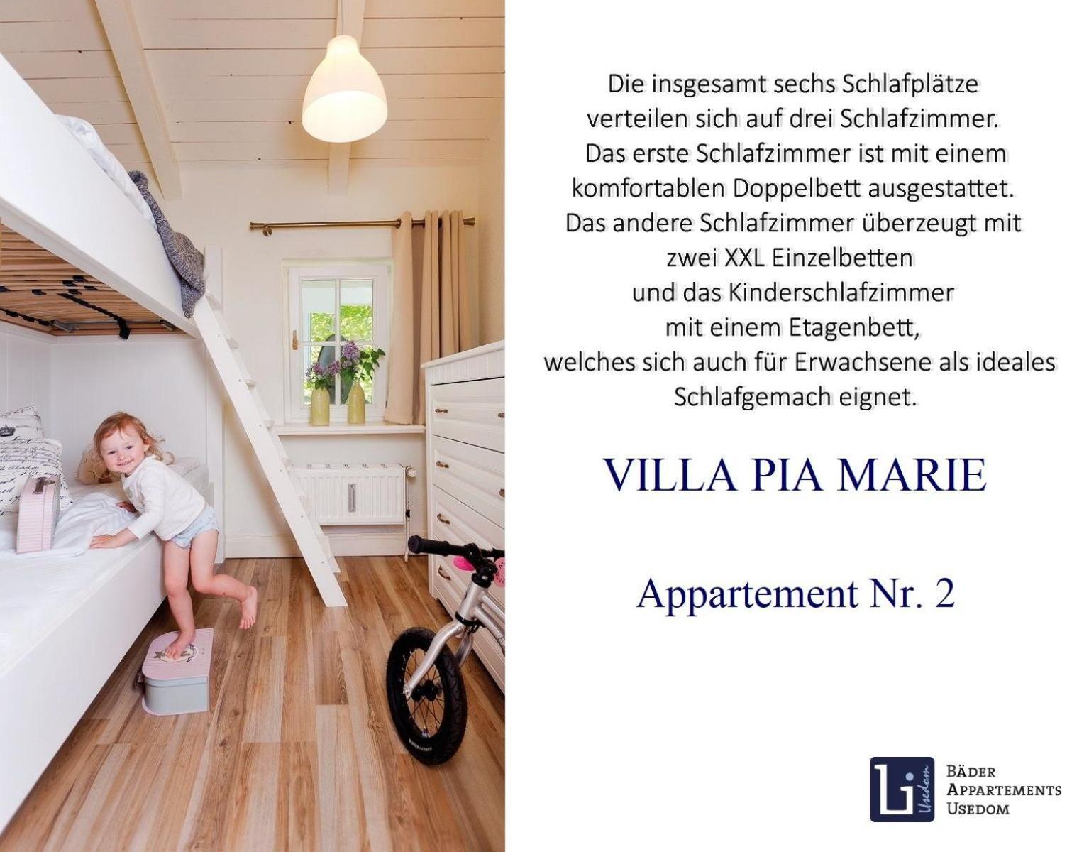 Villa Pia Marie App 2 Heringsdorf  Exterior foto